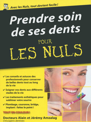 cover image of Prendre soin de ses dents Pour les Nuls, édition poche